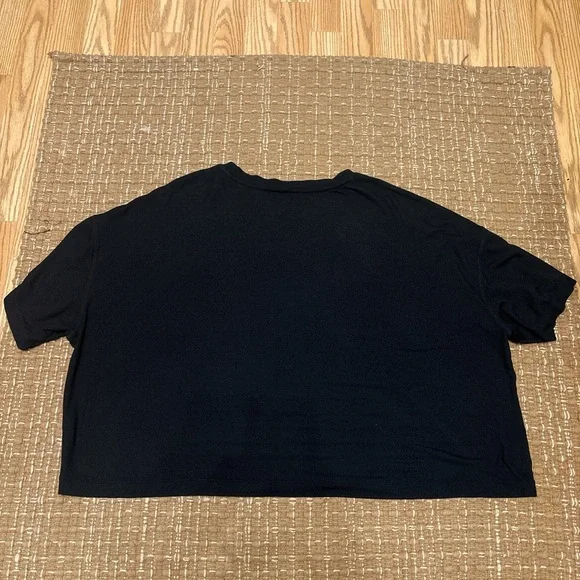 Vuori Black Ribbed Top - Picture 4 of 4